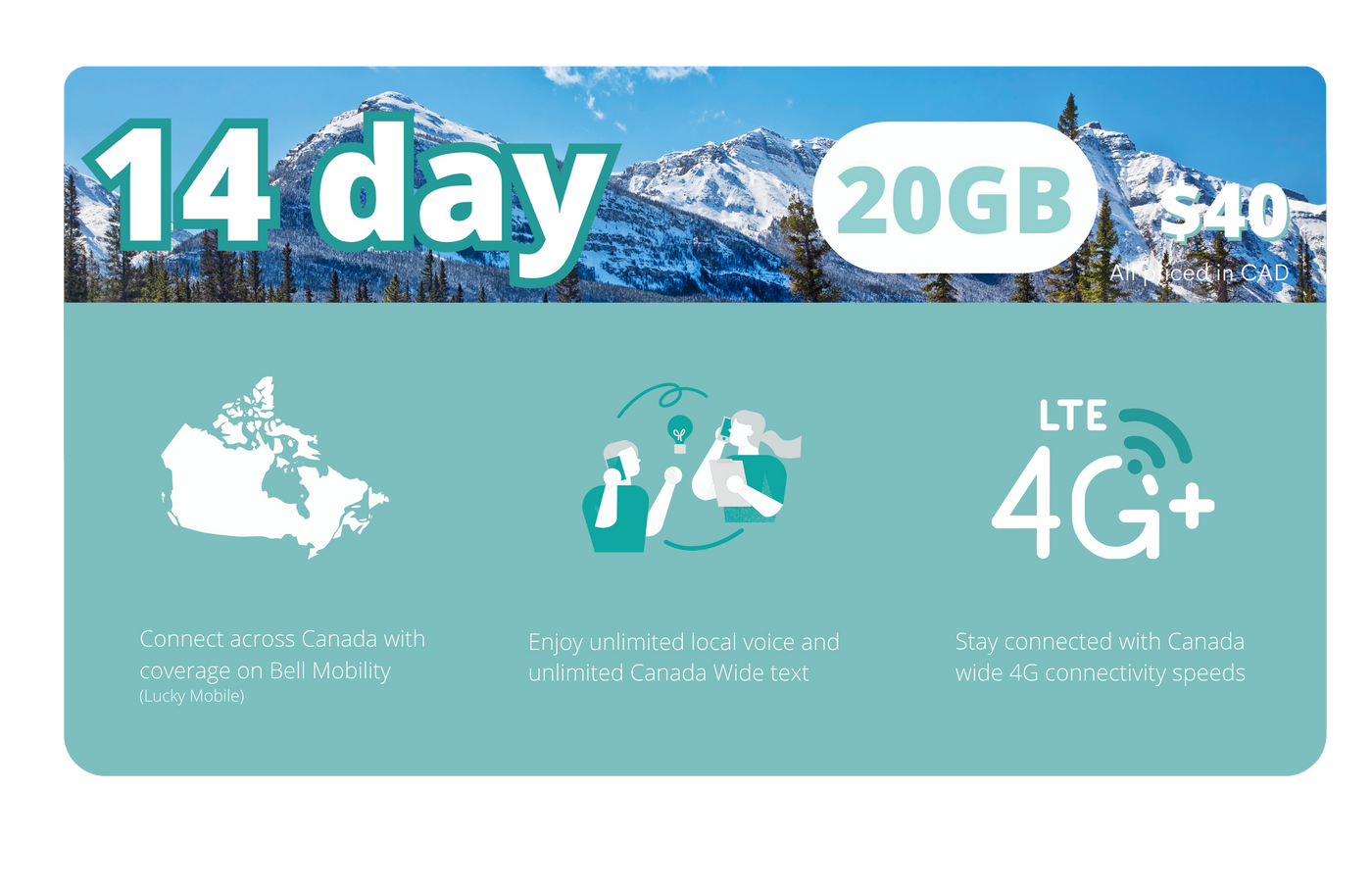 14-Day Plan – 20GB Data